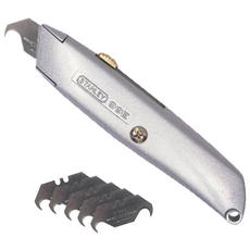 골프그립 교체용 스탠리 다용도칼 세트 후크형 칼날5개 포함, 단품, 1개