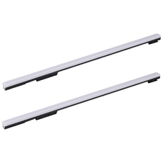 엘포스 LED SIMPLE 1200mm 초슬림티라인등 폭22고휘도 30W 고밝기 플리커프리 레일조명 무빙형 바디블랙, 주백색, 2개