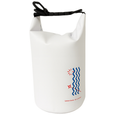 트리야 드라이백 방수가방 수영가방 워터파크가방 휴양지가방 트래킹가방, 5L, 화이트