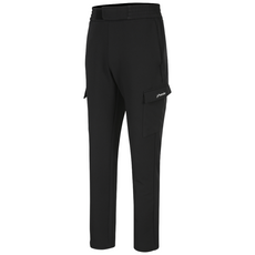 피닉스 남성 겨울 스포츠 라이크라 트랙 포켓 기모 팬츠 블랙