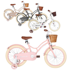 로얄키즈 클래식 14 16 18 알루미늄 어린이자전거, 어린이선풍기_화이트, 퓨어화이트 16