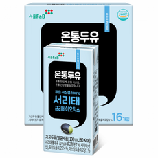 Seoul F&B 益生元黑豆漿, 190毫升, 16個