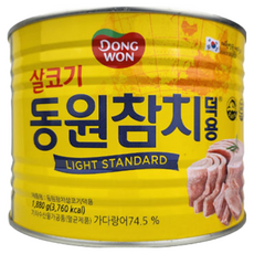 동원참치 살코기 라이트 스탠다드 덕용, 1.88kg, 1개 1.88kg, 1개