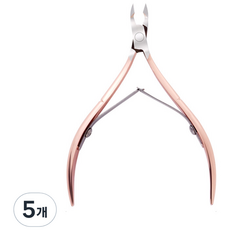GoNabi 美甲死皮鉗, 玫瑰金, 5個