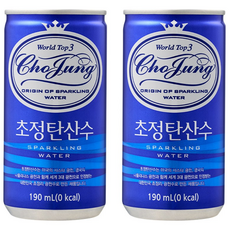초정탄산수, 190ml, 30개