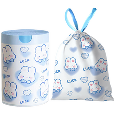 라플렌느 쫀쫀한 차량용 쓰레기봉투, 행복토끼, 100개