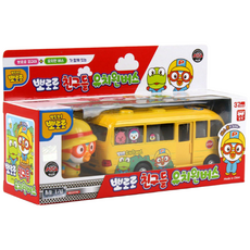 뽀로로 친구들 유치원버스 작동완구, 혼합색상, 1개
