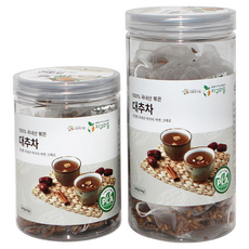 지구마을 옥수수전분 생분해필터 PLA 삼각티백 전통차 대추차, 1g, 1개, 30개입