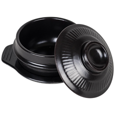 금광도기 바이오 찌개솥 뚝배기 계란찜 삼계탕 설렁탕, 찌개솥 1호 세트(찌개솥+뚜껑+받침), 1세트