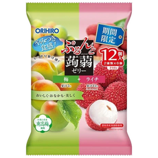 3일배송 여름신상 오리히로 곤약젤리 매실 리치, 12개, 20g