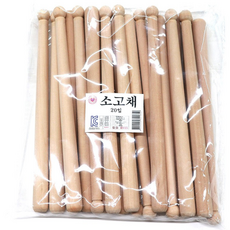 악기 소고 전용 나무 원목 소고채 (낱개20개), 단품, 1개
