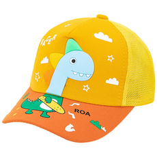 메쉬 다이노 캡모자 옐로우