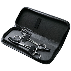 DING DONG PET 寵物耳毛整理剪刀2件組 13cm, 單一顏色, 1套