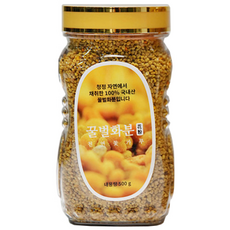 2026년 채취 지리산산청 시골농장 꿀벌화분 500g(320가지 잔류농약검사필), 500g, 1개