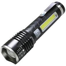 LED후레쉬 20000만루멘 화이트레이져 줌라이트 DJD P20, p020BLACK, 1세트