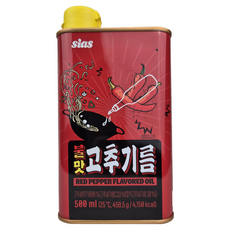 시아스 불맛고추기름, 500ml, 1개