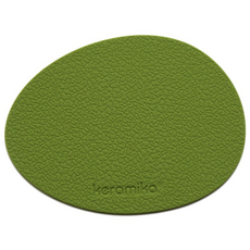 케라미카 실리콘 티코스터 컵받침 (조약돌) 13color, 그린