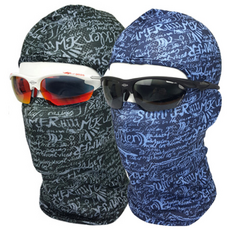 1+1 국산 여름 바라클라바 쿨 복면 두건 자전거바라클라바, 블랙+네이비