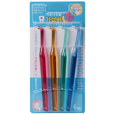 가성비업 부드러운모 어금니 칫솔, 4개입, 1개