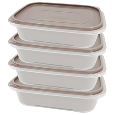 제오닉 명절음식 전 보관용기 1.5L, 4개, 1세트