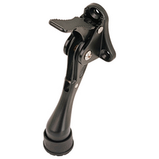 PUREGO 원터치 현관문 도어스토퍼 문닫힘방지, 소형, 흑색