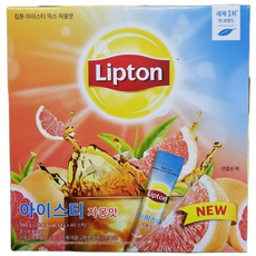 [SC유통연구소] 립톤 아이스티 복숭아맛, 14g, 40개입, 4개