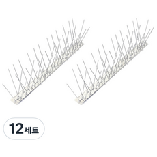 그린허그 스테인리스 버드 스파이크 50cm + 가시 30p 세트 60g, 12세트