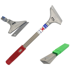 HK 국산 벽지제거 스티커제거 스크래퍼(헤라) 300 + 칼날 1통(10날), 1개