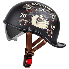 반모 경량 할리 빈티지 헬멧, 불도그