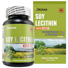 오로니아 대두레시틴100 90캡슐 3개월분 콜레스테롤개선, 90정, 1개