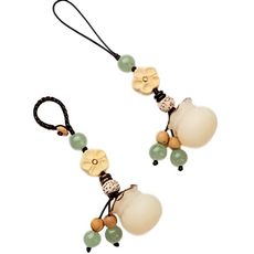 1+1 보리수 열매 복주머니 키링 핸드폰 고리 행운 재물운 건강운 형통 소원성취