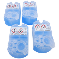 브라운 전기면도기 벌크 CCR4개 세척액 세정액 시리즈 9 8 7 5 전용세척제 리필용액 카트리지, 4개