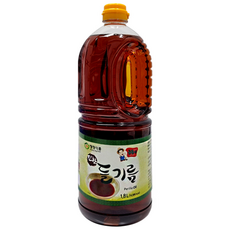 청정식품 HACCP 고소한 통들깨 100% 들기름 1.8L, 1개