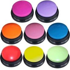 나나봉봉 반려동물 의사소통 녹음벨 8P 고양이 강아지 훈련벨 8종1세트, 1개, 8색상