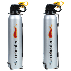 차량용 소화기 가정용 겸용 1+1 1000G, 2개, 은색, 1.3L