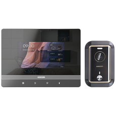 코콤 IOT 7인치 디지털방식 비디오폰 K6B VP-W701IOT+현관카메라 세트 휴대폰통화