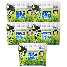 산도깨비 냉장고 탈취제 녹차성분 냉장고 냄새제거, 200g, 5개