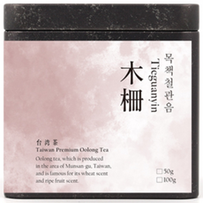 대만 우롱차 목책철관음, 50g, 1개, 1개입