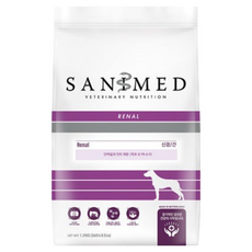 세니메드 강아지 처방식사료, 신장, 3.12kg, 1개