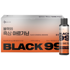CJ웰케어 한뿌리 블랙99 흑삼 아르기닌, 1개, 350ml