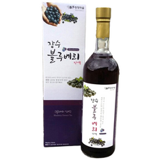 장수 블루베리 진액 750ml 원액 엑기스, 1개