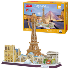 큐빅펀 시티라인 파리, 114피스, 단품