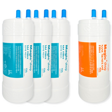 (호환) 쿠쿠정수기5인치CP-TS011DS 2단계정수기필터 높이15cm (3+1), 1세트, CP-TS011DS