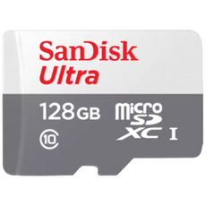 샌디스크 울트라 마이크로SD SDSQUNS-128G, 1개, 128GB