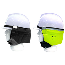 국산 겨울용 안전모 기모 방한 귀덮개, 검정색 (방한귀덮개), 1개