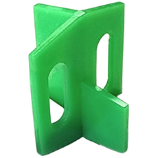 하나로 타일 간격제 100개입 십자 일자 티자 겸용 스페이스 줄눈 메지 쿠사비, 2세트, 하나로 타일 간격제2mm(초록)