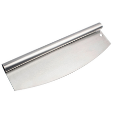 MP 존더분쉬 스테인리스 반달 피자 커터 나이프 칼 반죽 도우 베이킹 파손제품, 1개