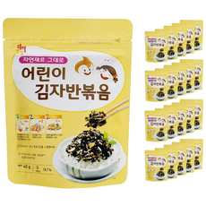 오물조물얌얌 어린이 김자반볶음, 20개, 40g