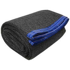 그늘애 차광막 흑색 95% 98% 이중직 흑색+녹색 강력사중직 그늘막 국내생산 주문제작 차광망 햇빛차단 옥상 캠핑 세차장, 95% 흑색 차광막 4mx5m(4면봉재)+로프 10m