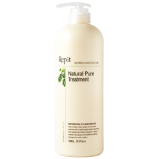 [공식] 레삐 내추럴 퓨어 손상모 트리트먼트, 1개, 1L